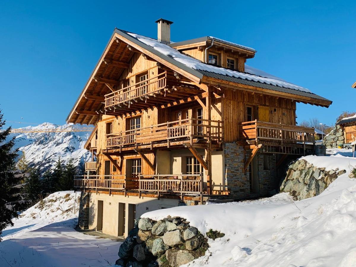 Chalet Le Montana Villa Villard-Reculas Exteriör bild